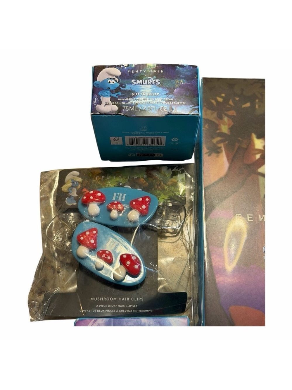 Fenty Limited Edition THE SMURFETTE COLLECTION SMURFETTE-INSPIRED COLLECTION TIN - Picture 10 of 11